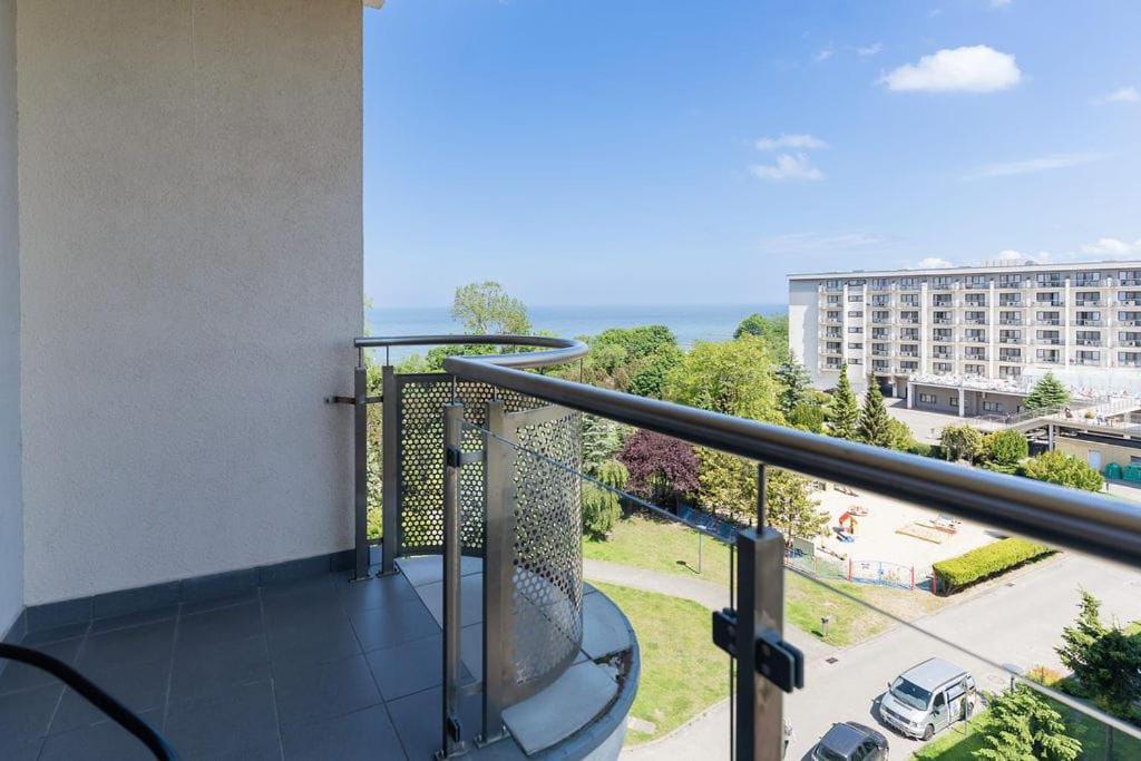 Apartament Ania Z Widokiem Na Morze W Hotelu Arka 科沃布热格 外观 照片